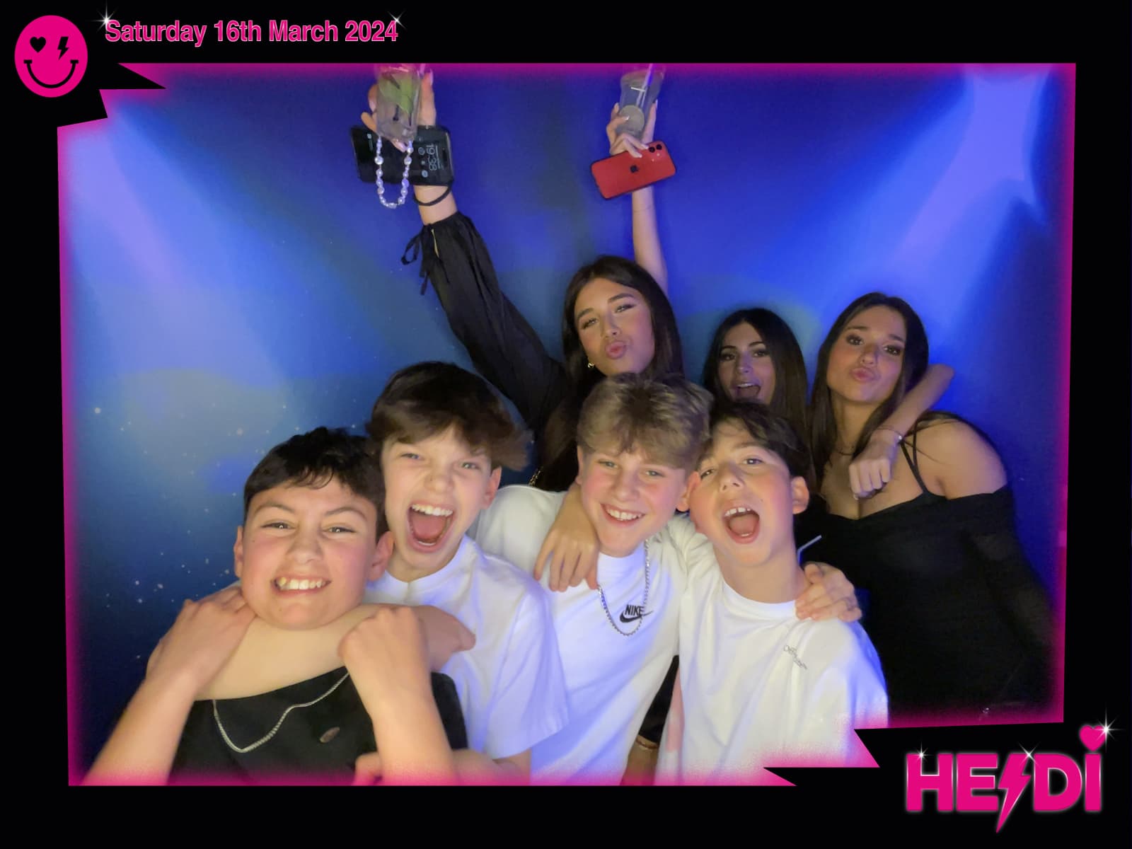 Guests using The Static Pod at a celebration